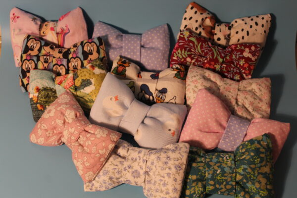 fiocco artigianale, collare con fiocco, papillon